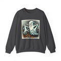Vintage Candy Ghost Halloween Crewneck Sweatshirt