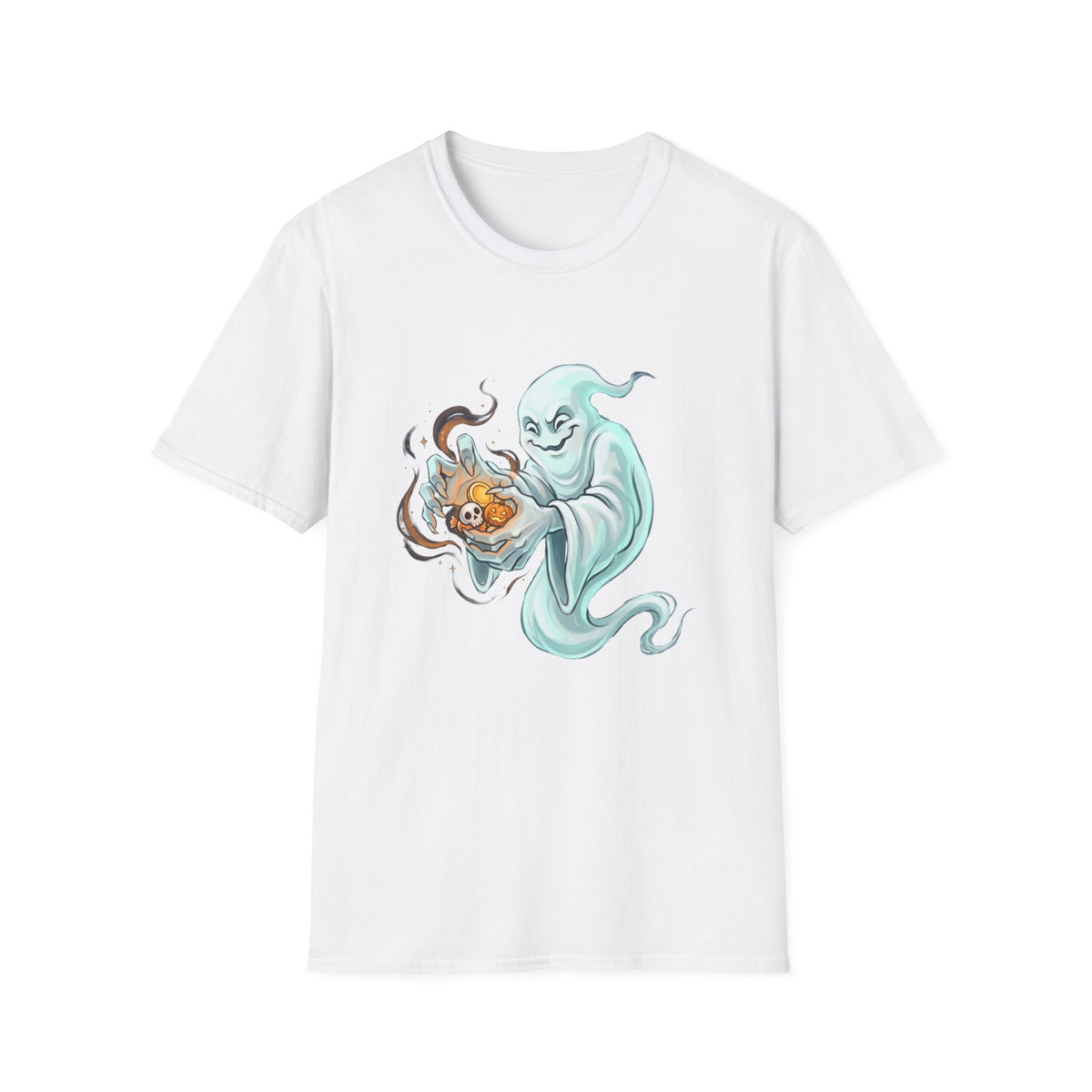 Ghost Portal Halloween Unisex Softstyle T-Shirt