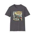 Dental Chair Cartoon T‑Shirt — “Just in Case the Novocaine Doesn’t Work” Funny Dentist Tee
