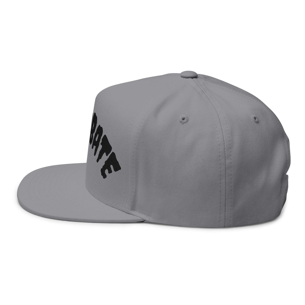 Flat Bill Cap (Embroidery)