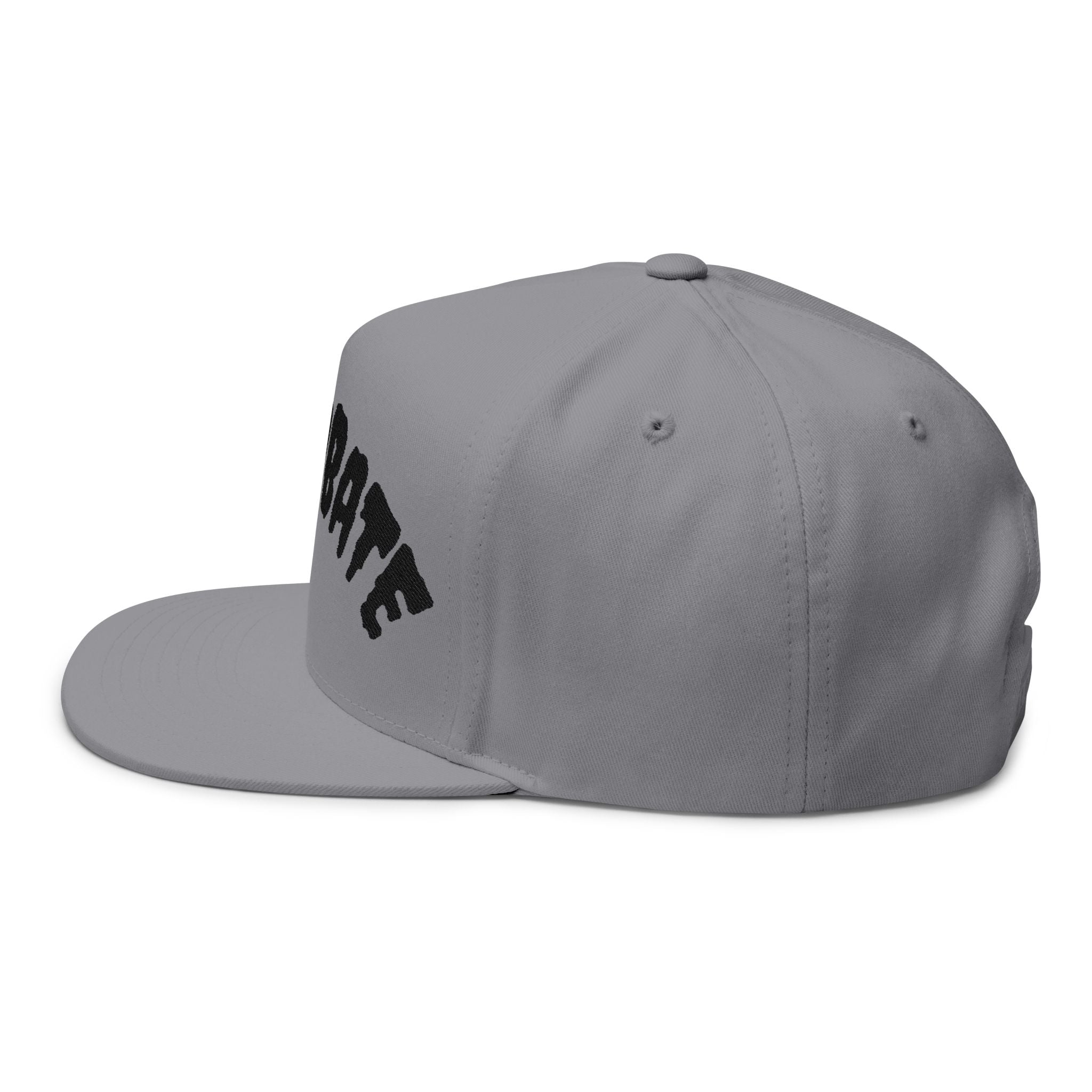 Flat Bill Cap (Embroidery)