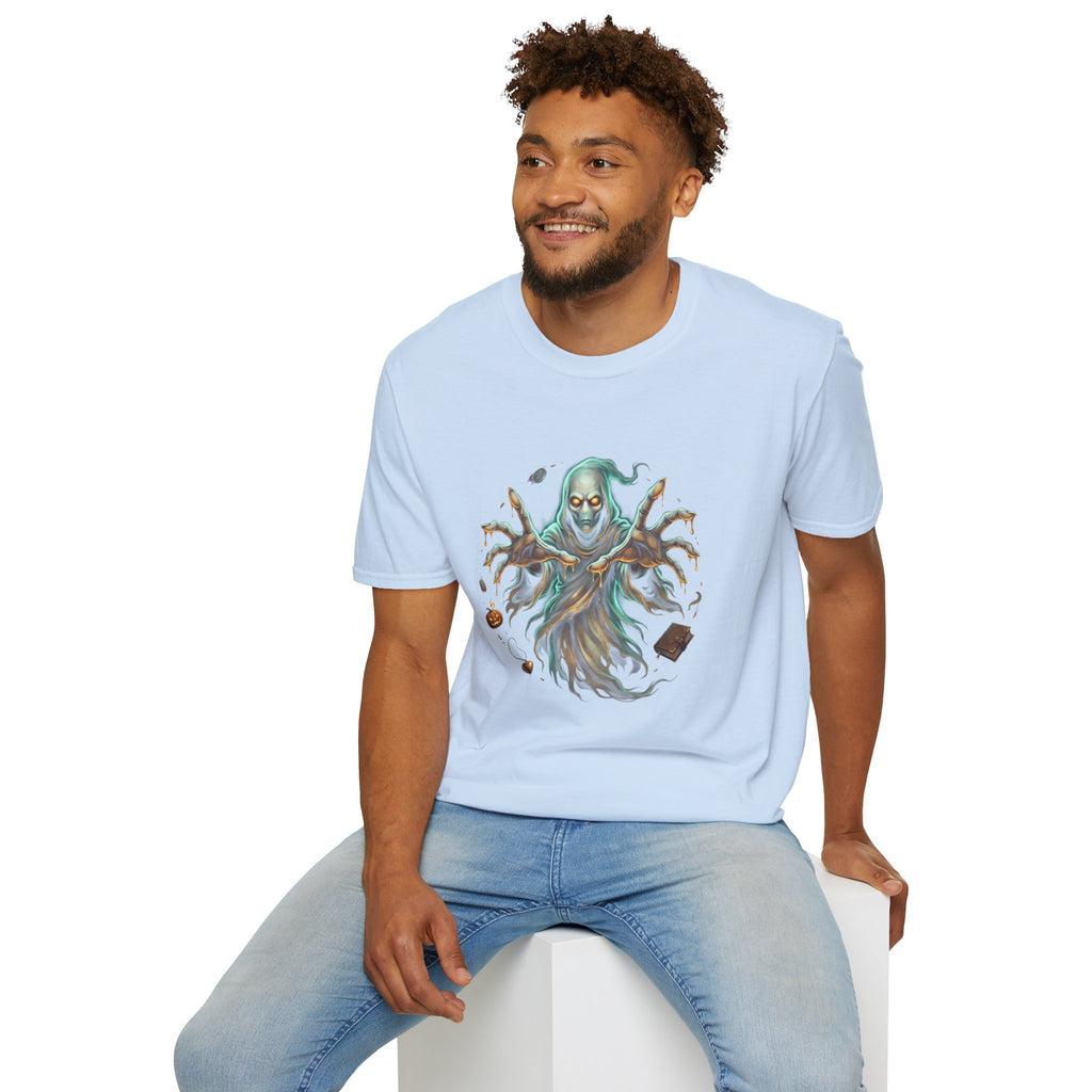 Hooded Specter Halloween Unisex Softstyle T-Shirt