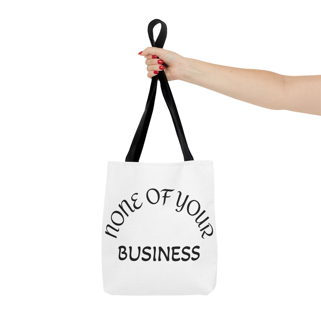 None of your Business (rat on the backside)Tote Bag (AOP)