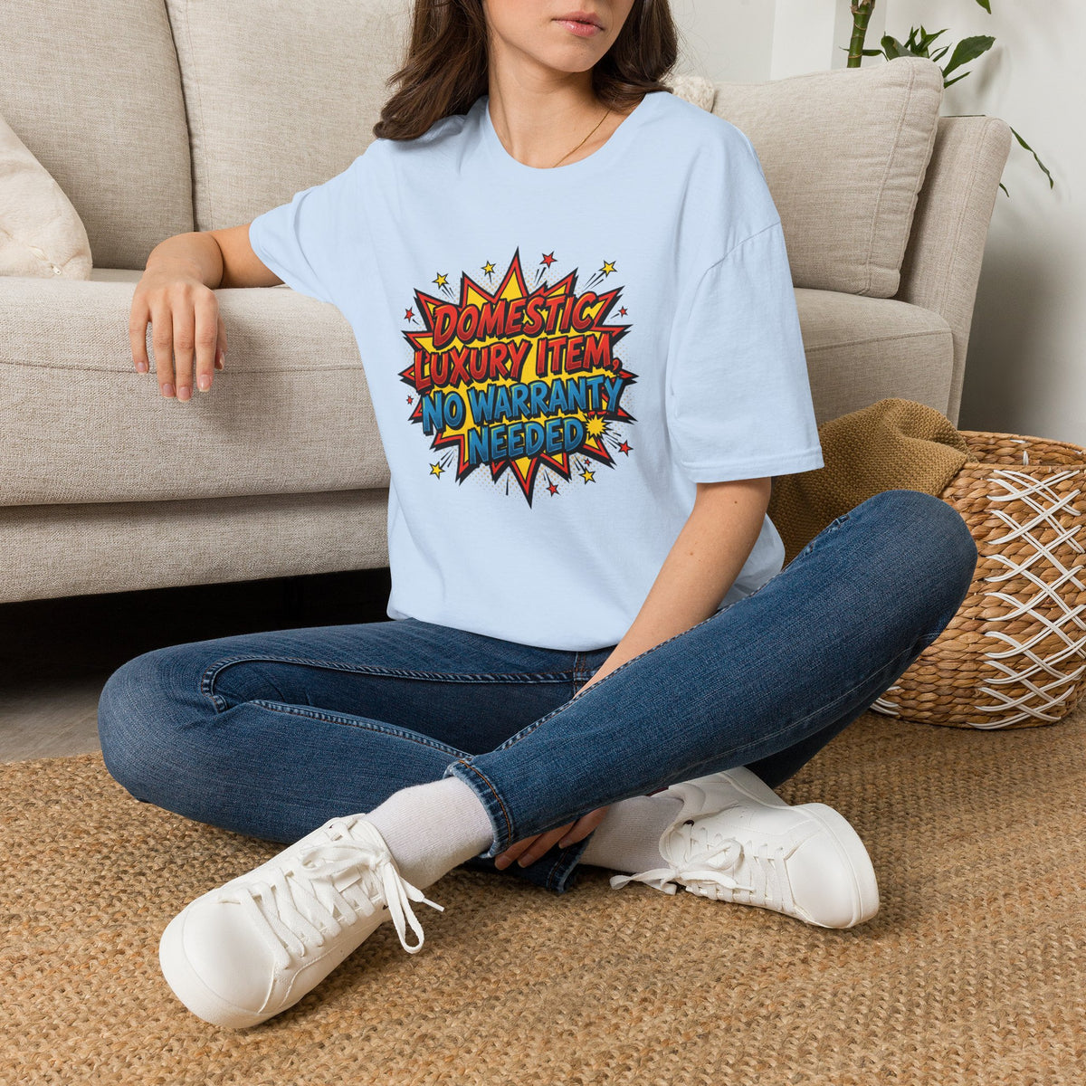Domestic Luxury Item No Warranty Needed Graphic T-Shirt