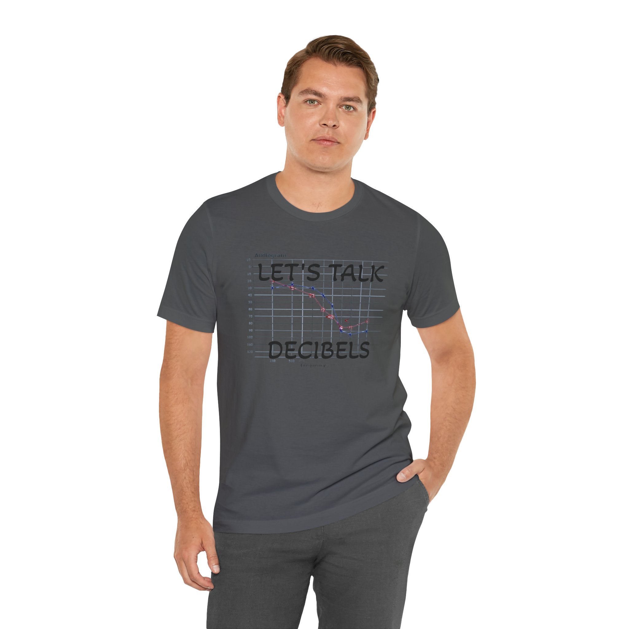 DECIBEL METER Jersey Short Sleeve Tee