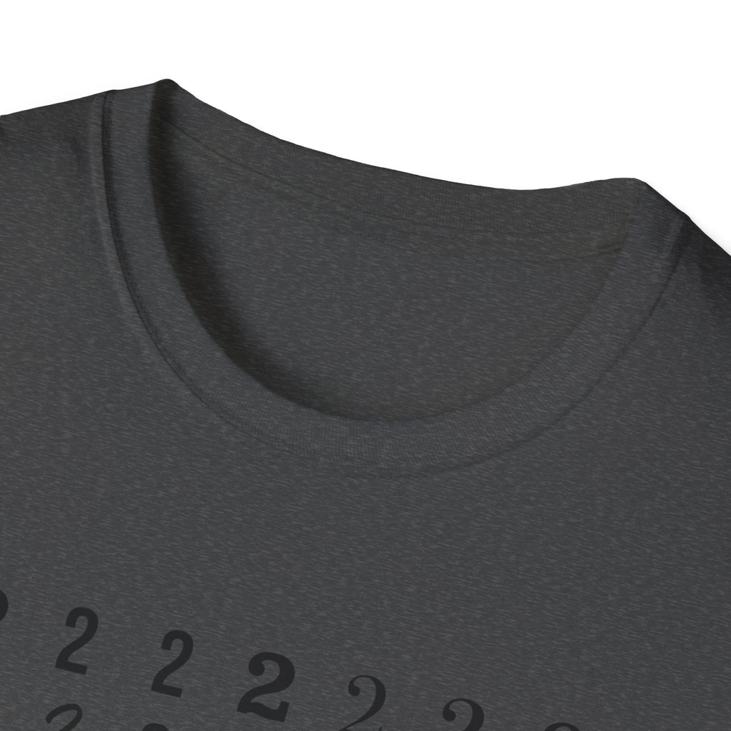 Running Number 2 Funny Bathroom Humor Graphic Unisex T-Shirt