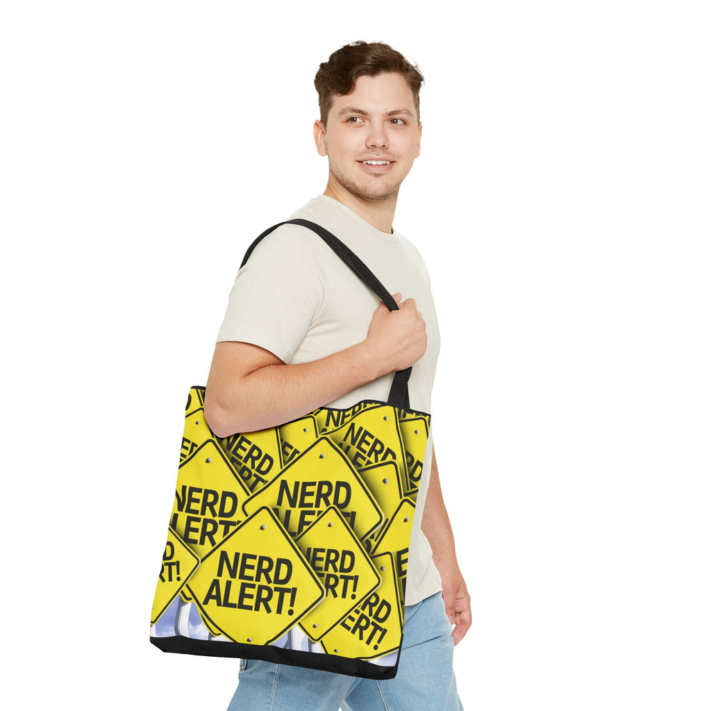 NERD ALERT Tote Bag (AOP)