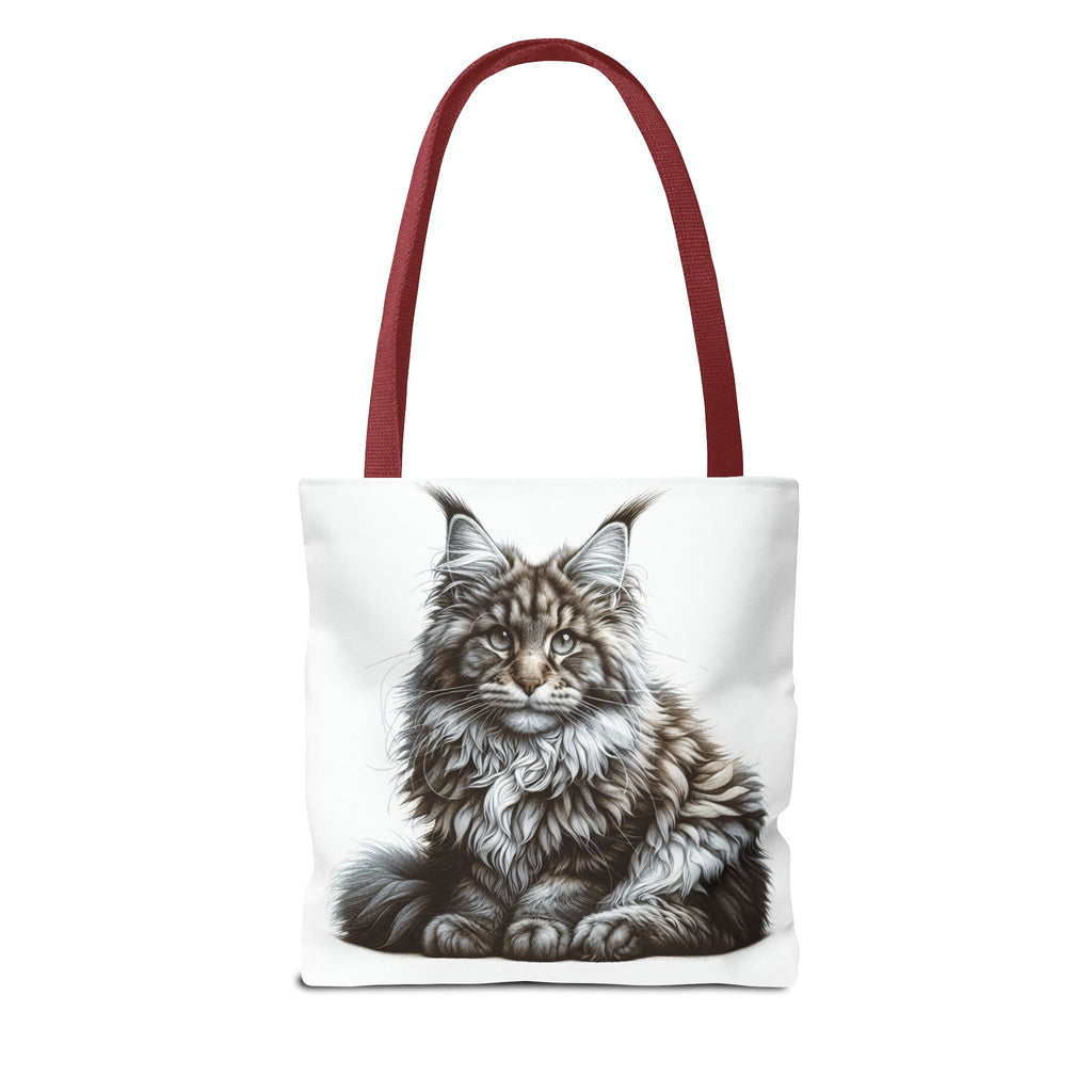 Maine Coon Cat Tote Bag (AOP)