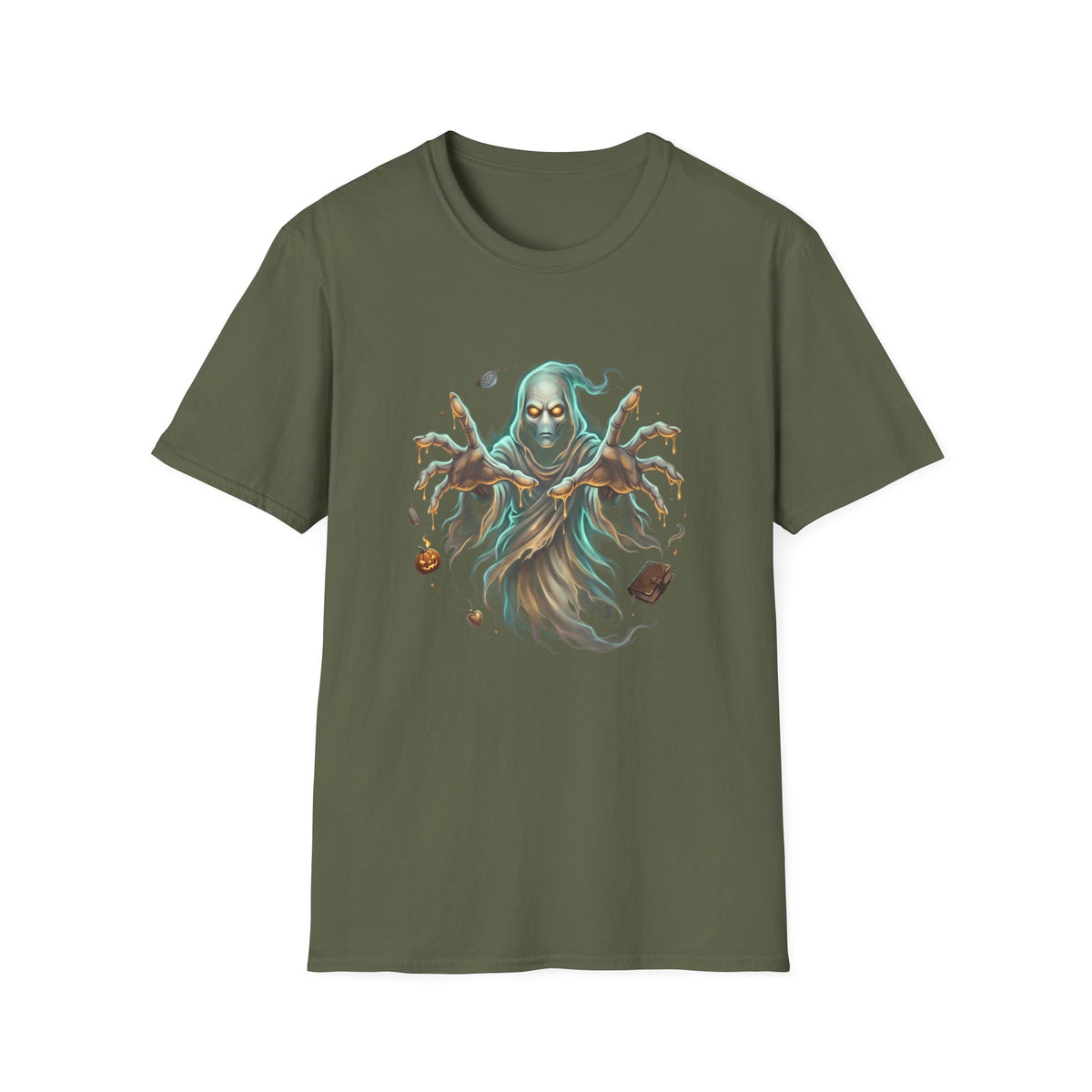 Hooded Specter Halloween Unisex Softstyle T-Shirt
