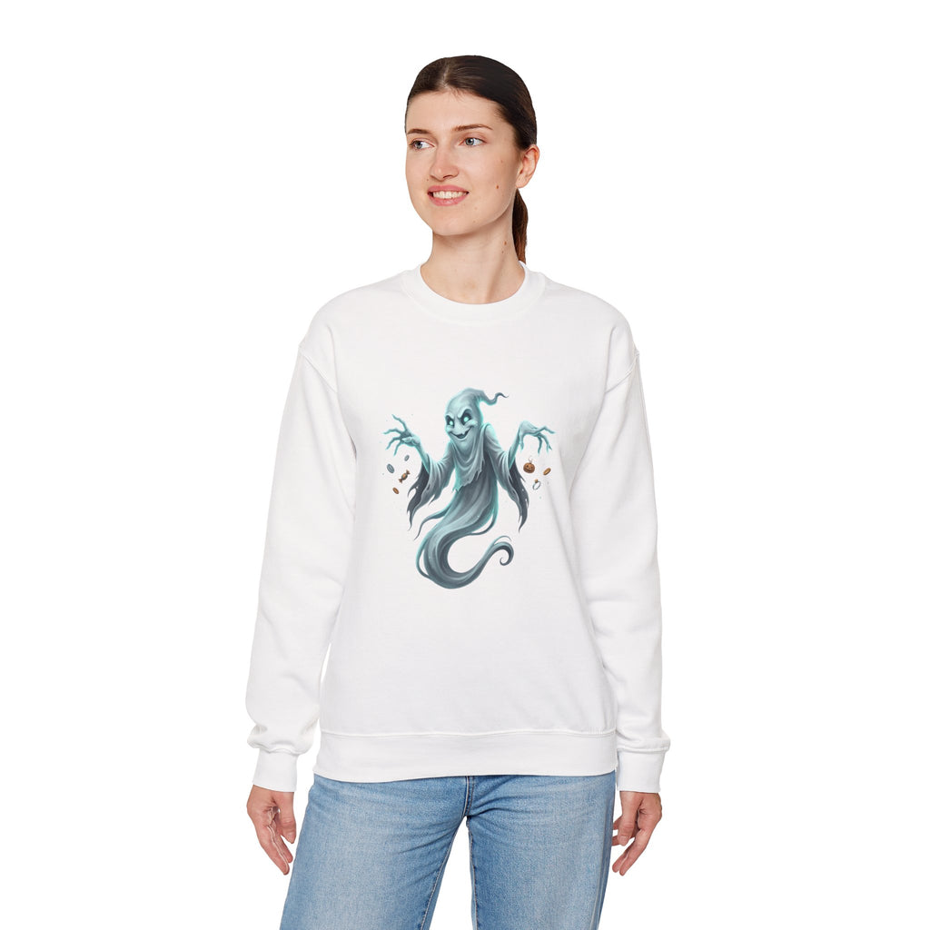 Mischief Ghost Halloween Crewneck Sweatshirt