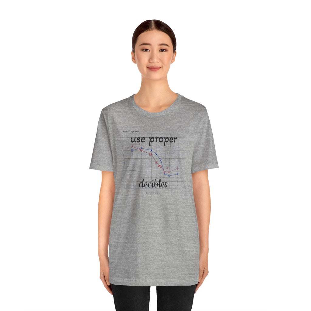 DECIBEL METER Jersey Short Sleeve Tee
