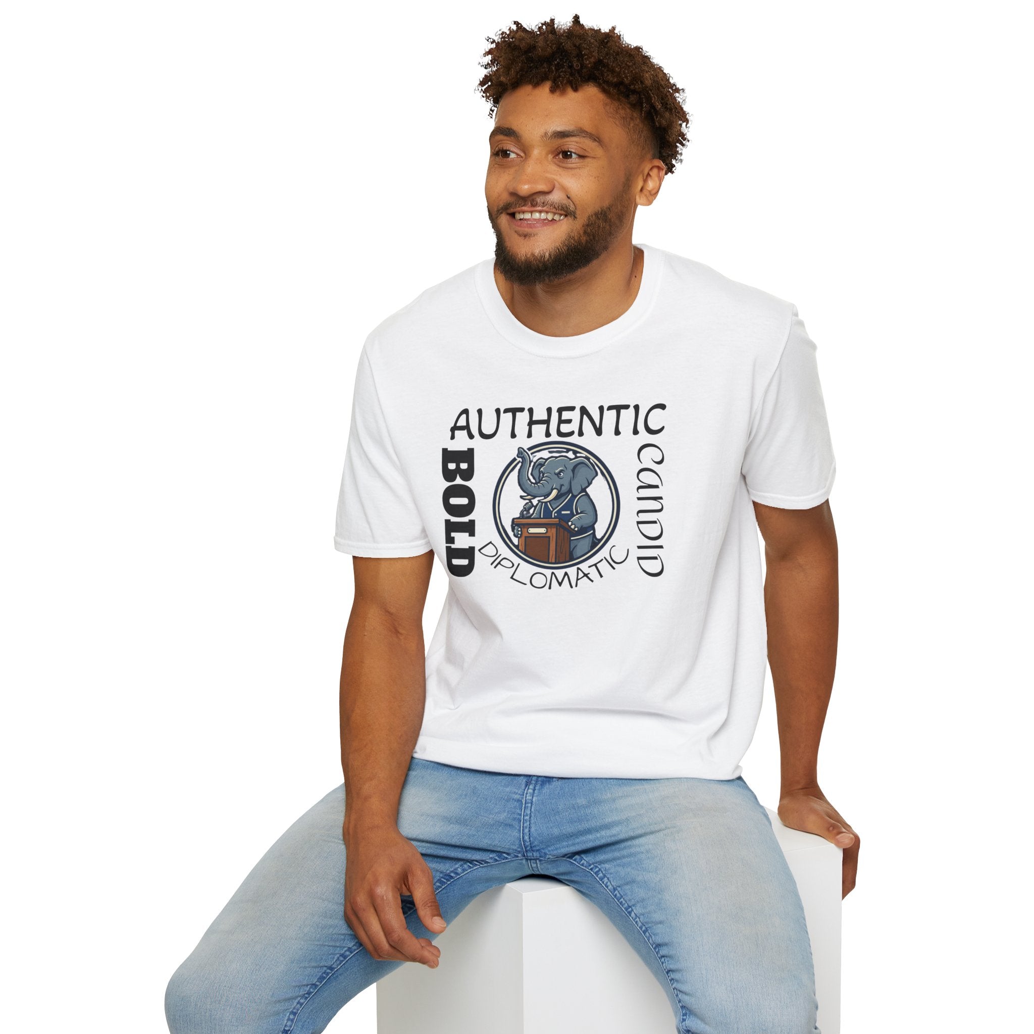 TALKING ELEPHANT Unisex Soft style T-Shirt