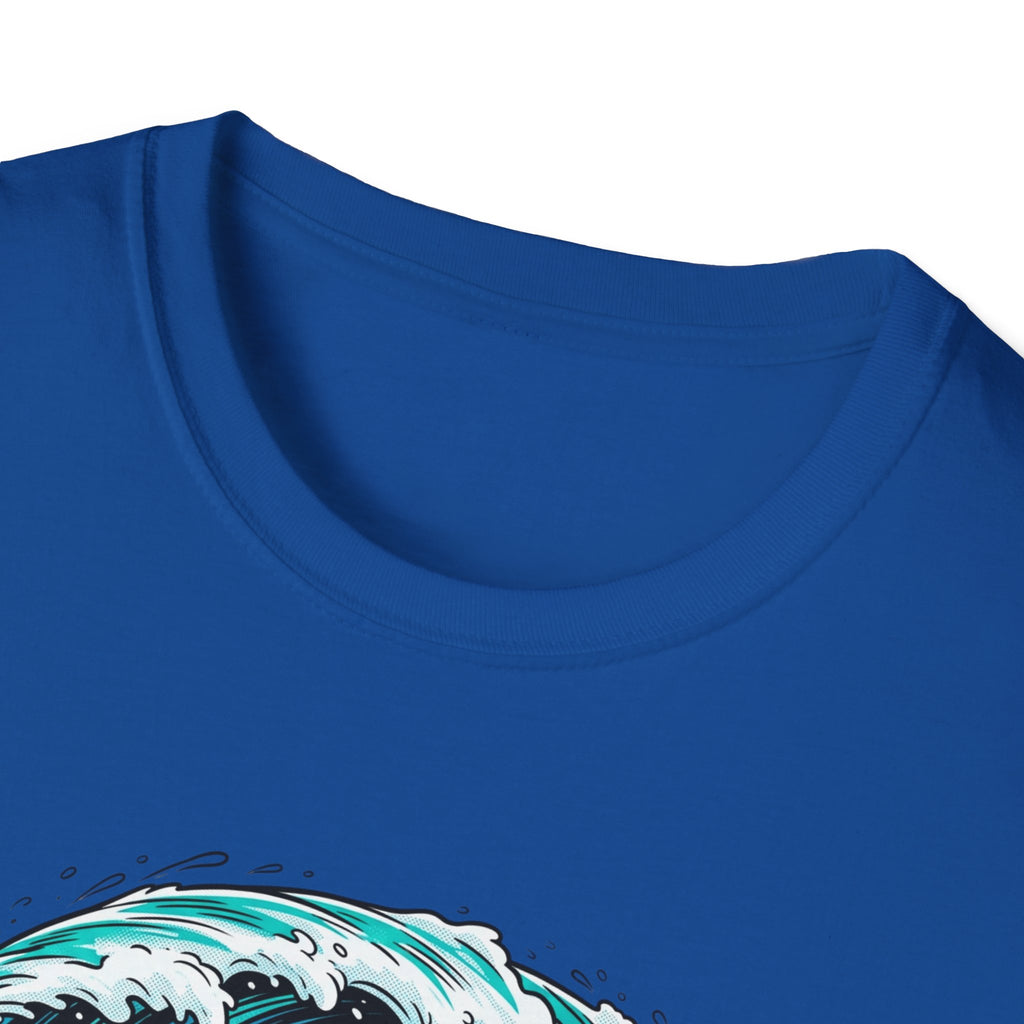 Santa’s Surf Christmas T-Shirt – Tropical Holiday Gift