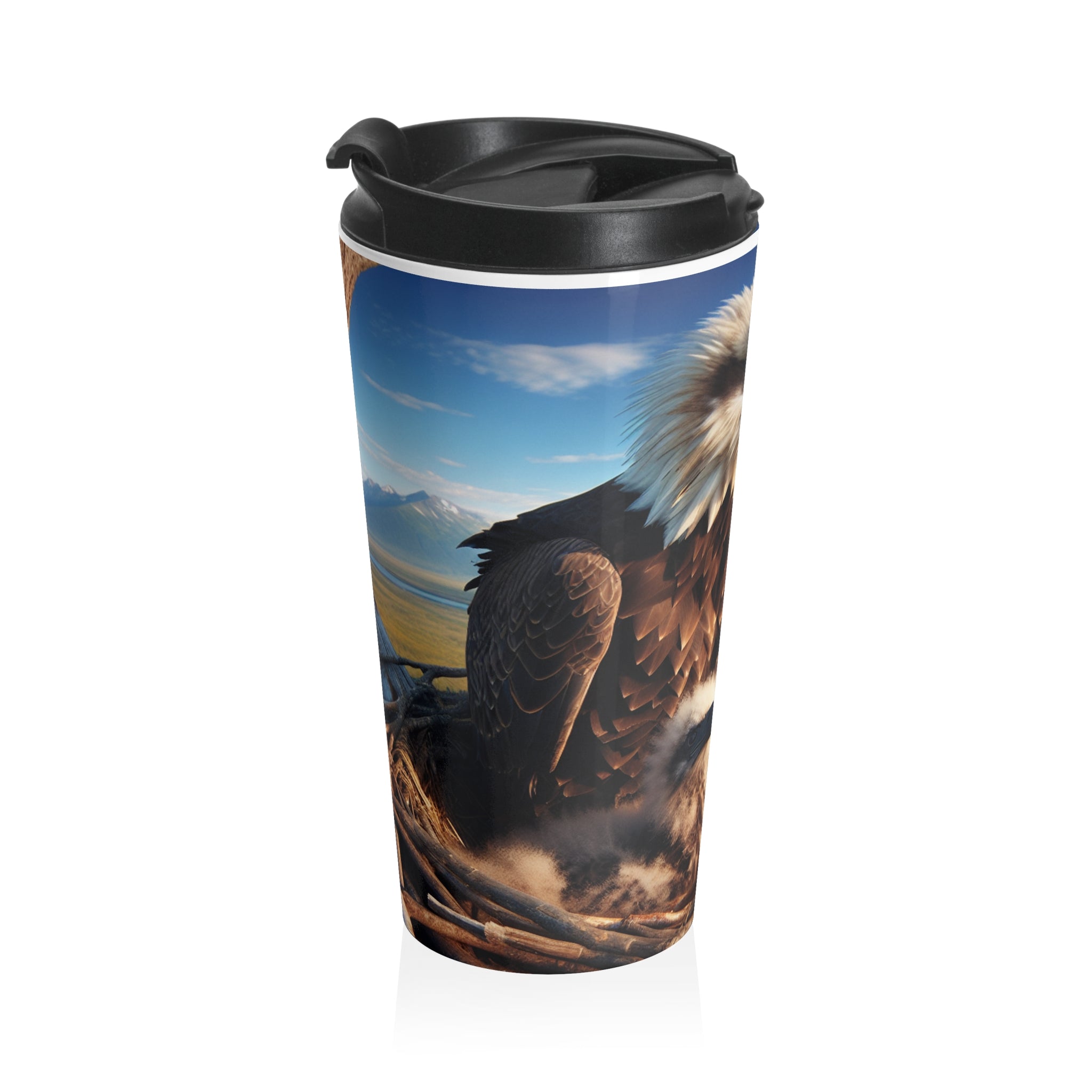 Eagles Stainless Steel Travel Mug (15oz)