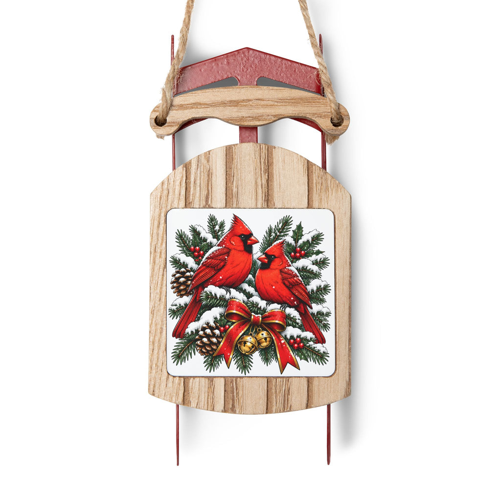 Sled Ornaments