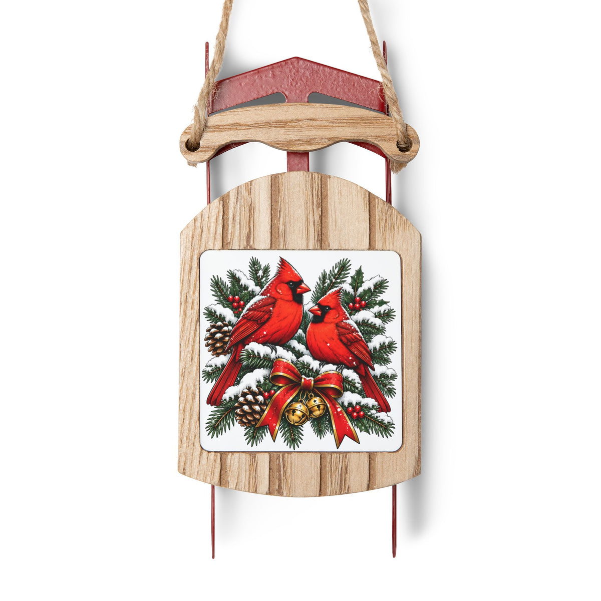 Sled Ornaments