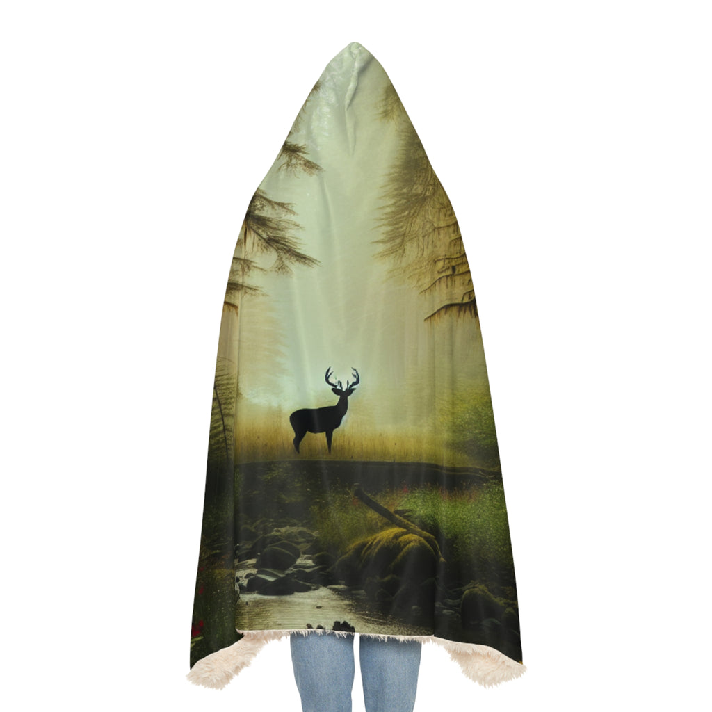 Snuggle Blanket - Deer in the Woods