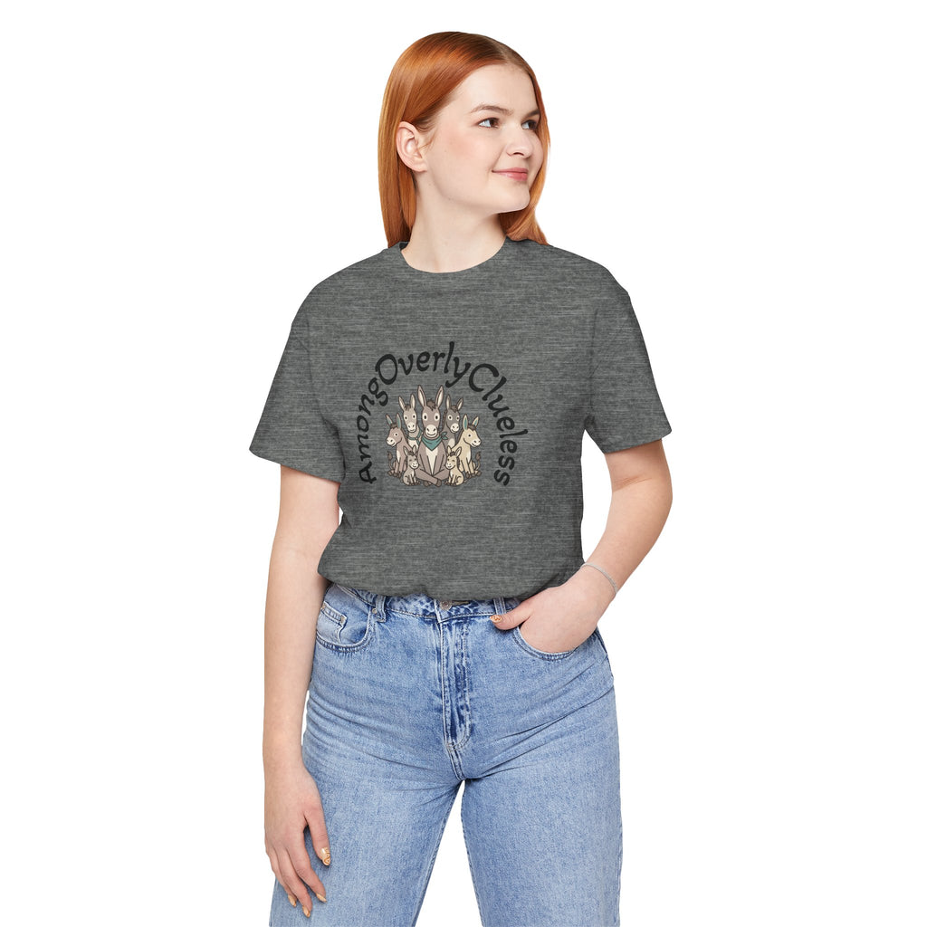 Among the Overly Clueless Unisex Softstyle T-Shirt