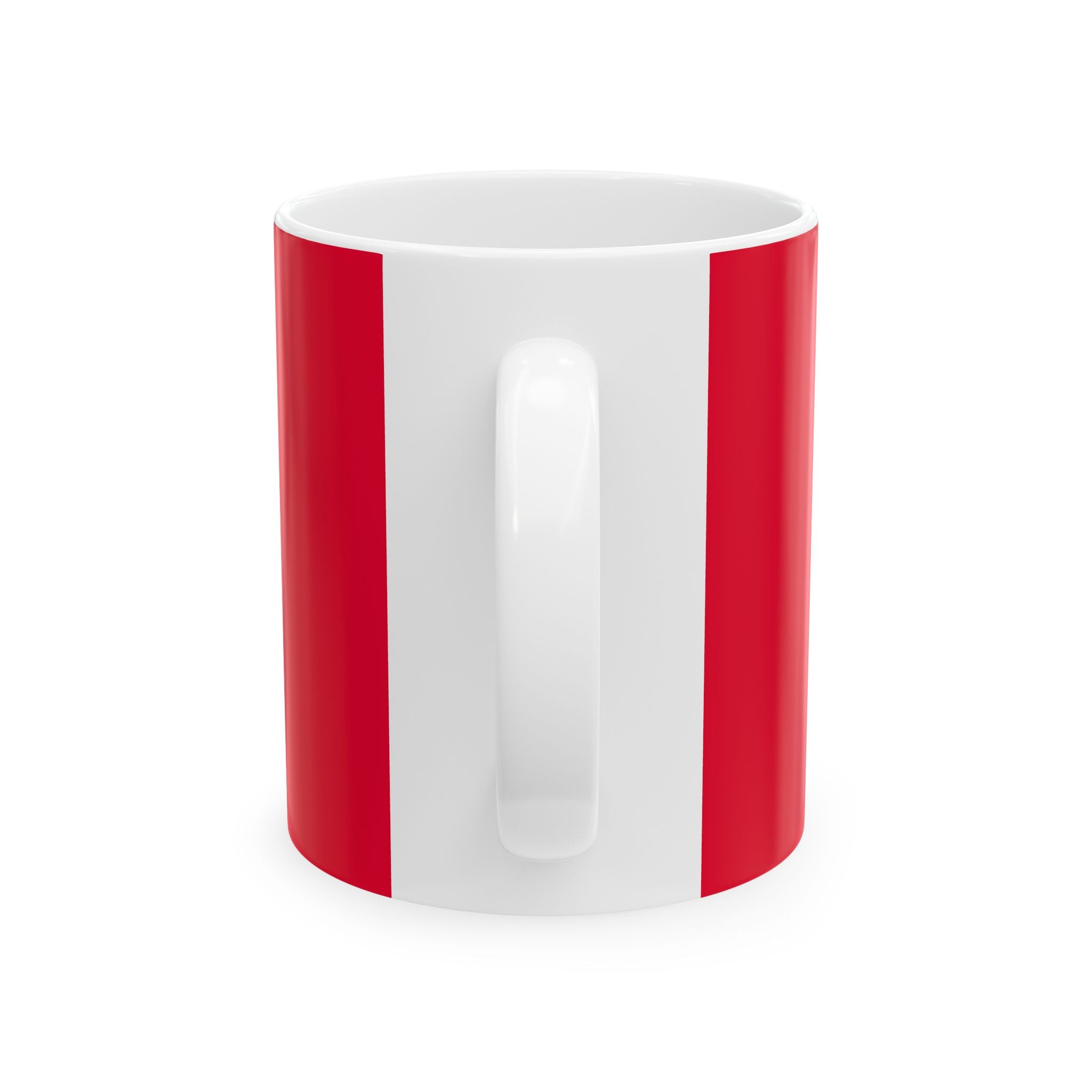 Political Satire Ceramic Mug — "Freeloader" Protest Poster Design (11oz, 15oz)