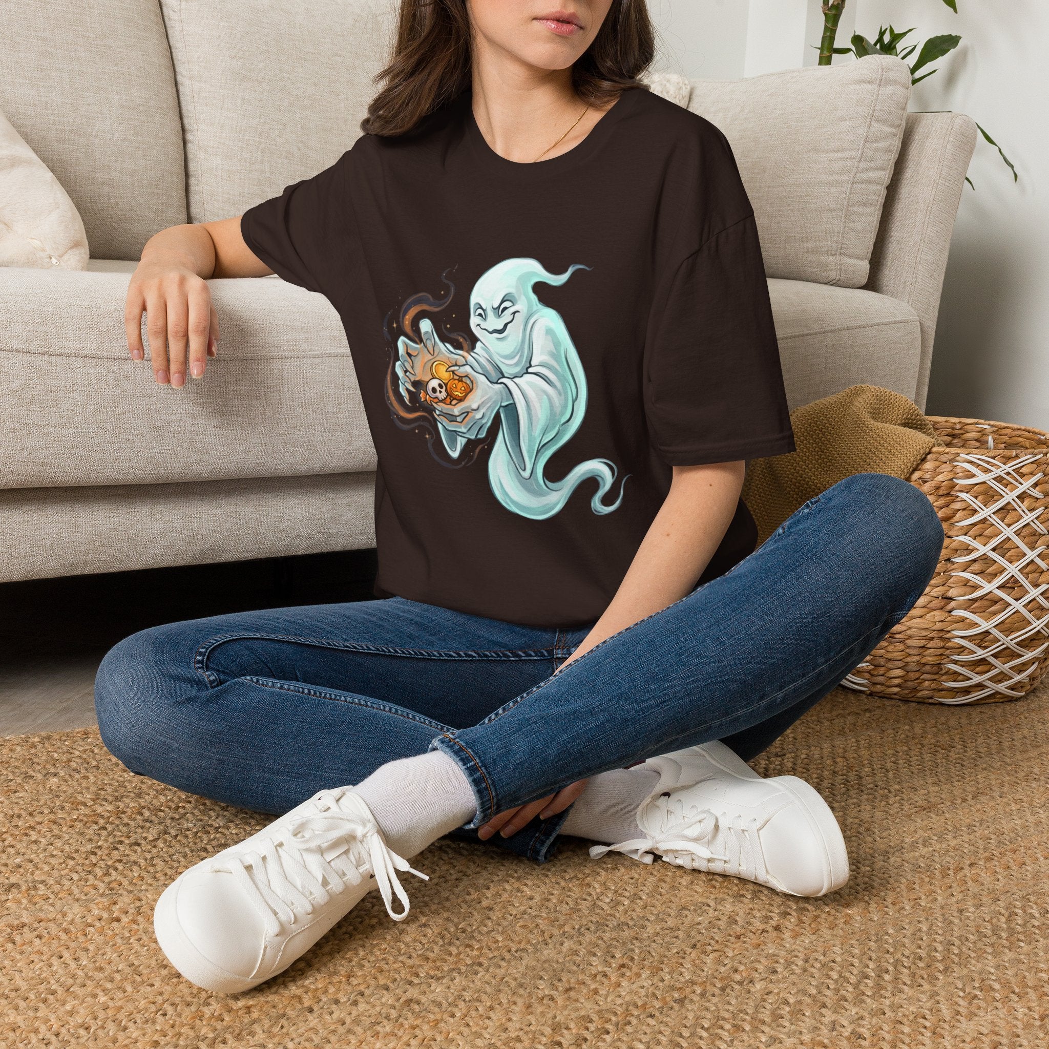 Ghost Portal Halloween Unisex Softstyle T-Shirt