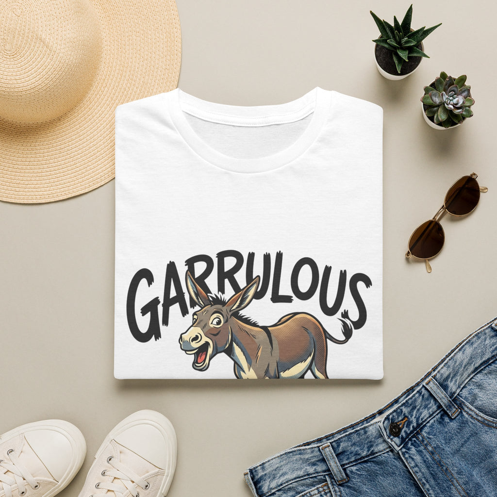 Garrulous Donkey Funny Animal T-Shirt