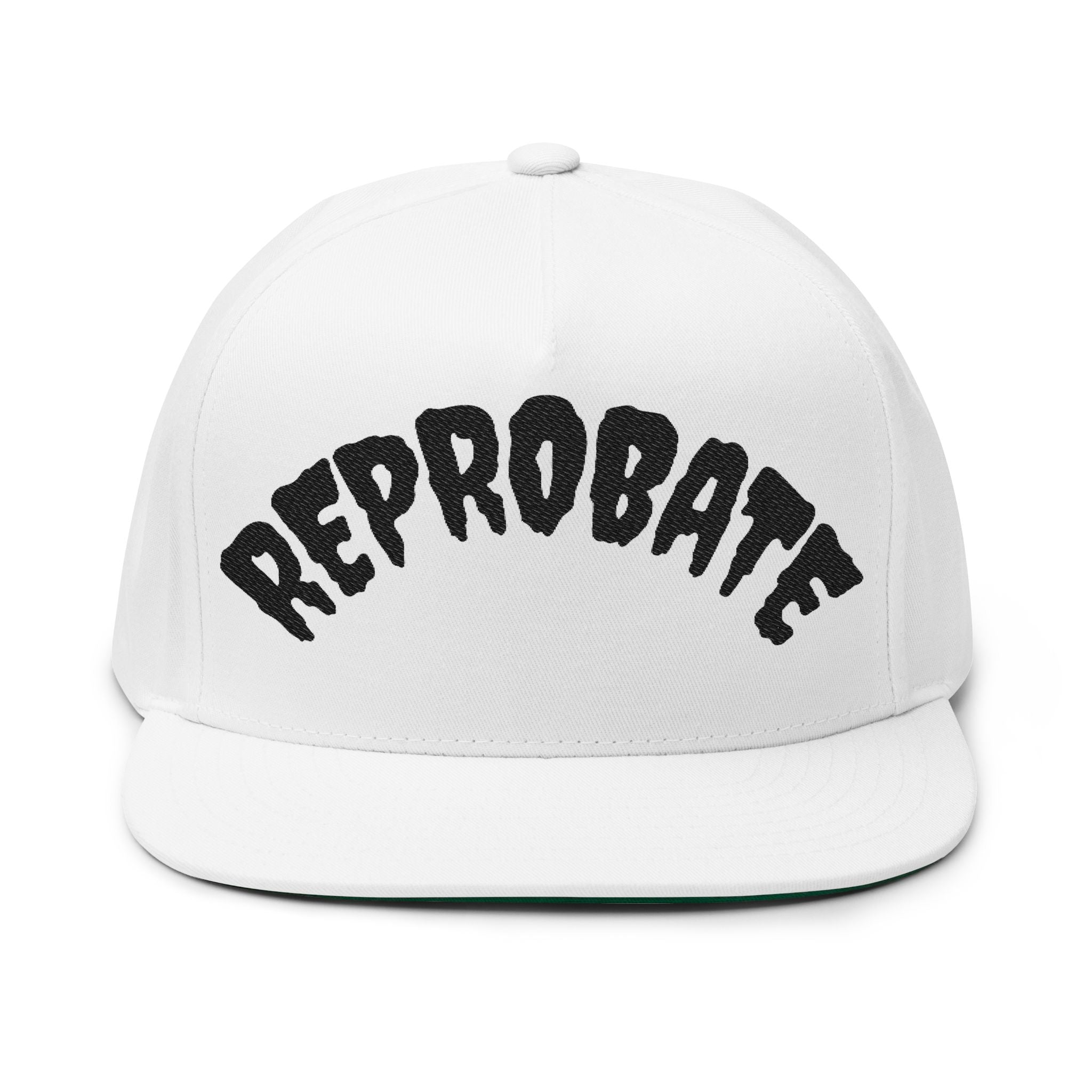 Flat Bill Cap (Embroidery)