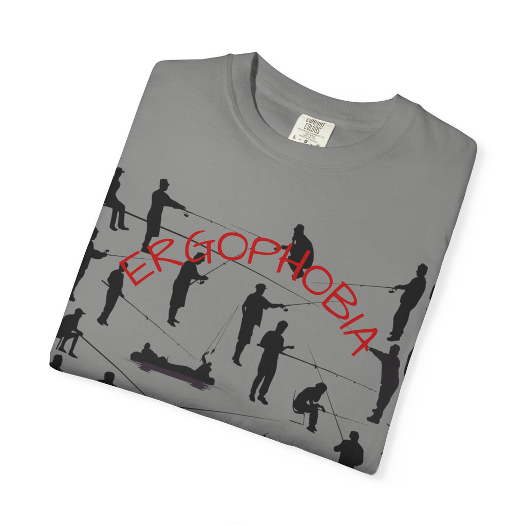 Different Styles of Fishing Garment-Dyed T-Shirt