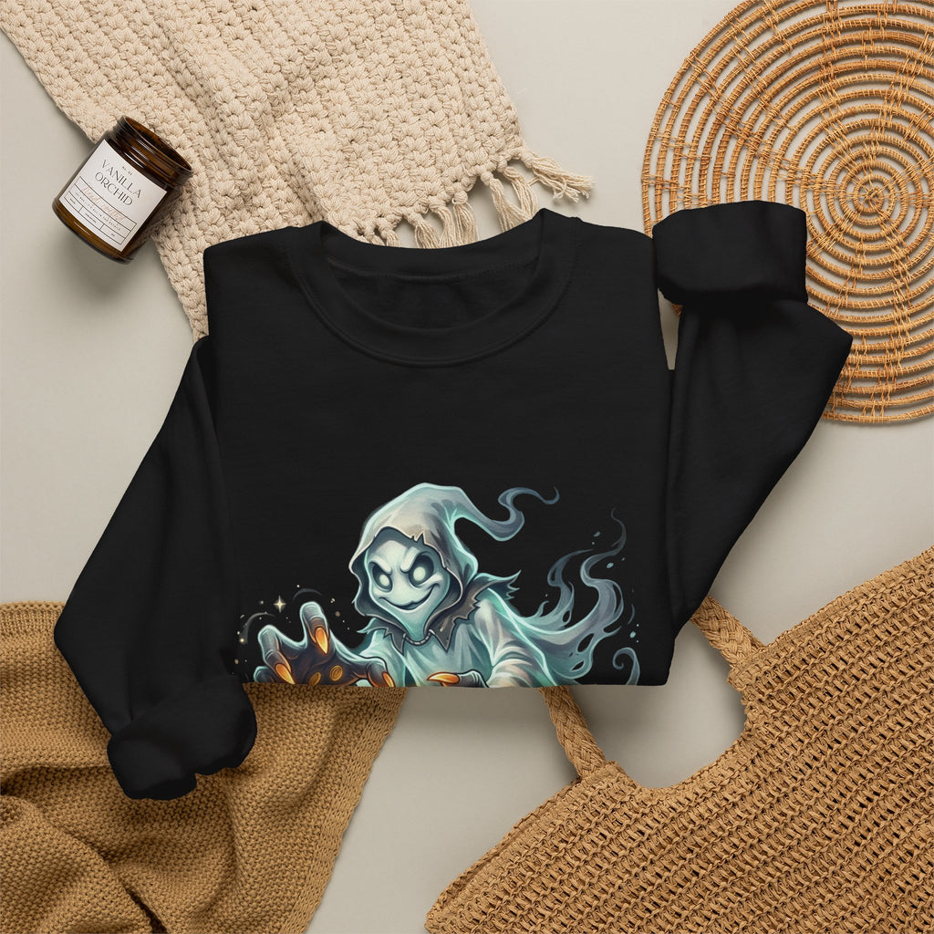 Treasure Ghost Halloween Crewneck Sweatshirt