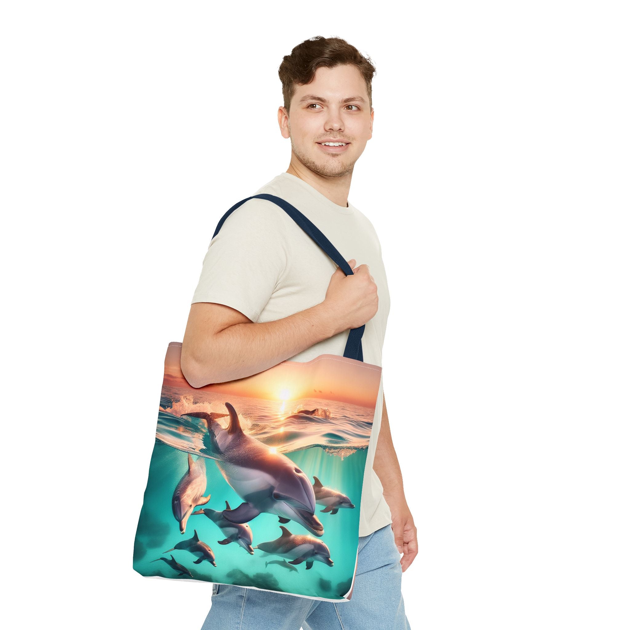 Dolphins Tote Bag