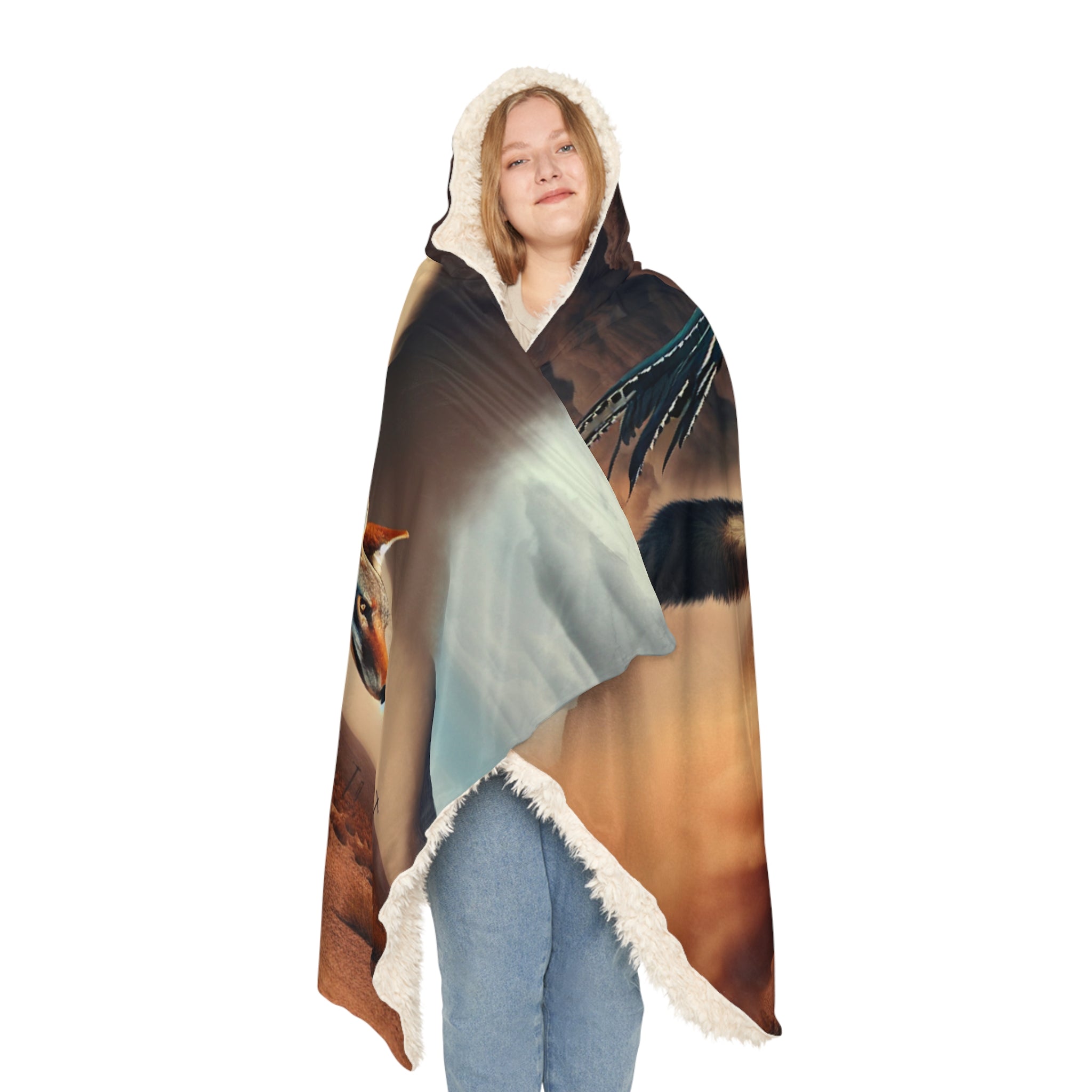 Snuggle Blanket - Roadrunner and Coyote