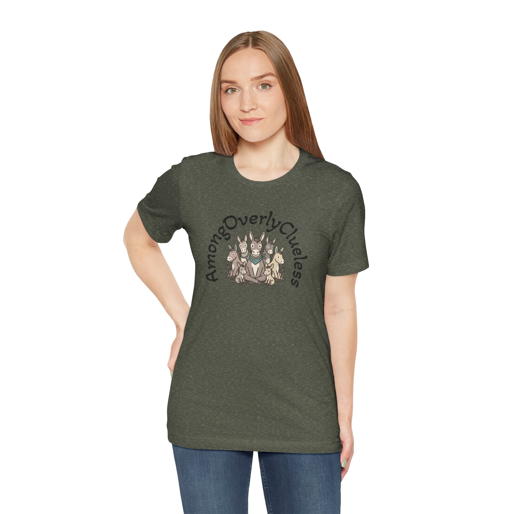 Among the Overly Clueless Unisex Softstyle T-Shirt