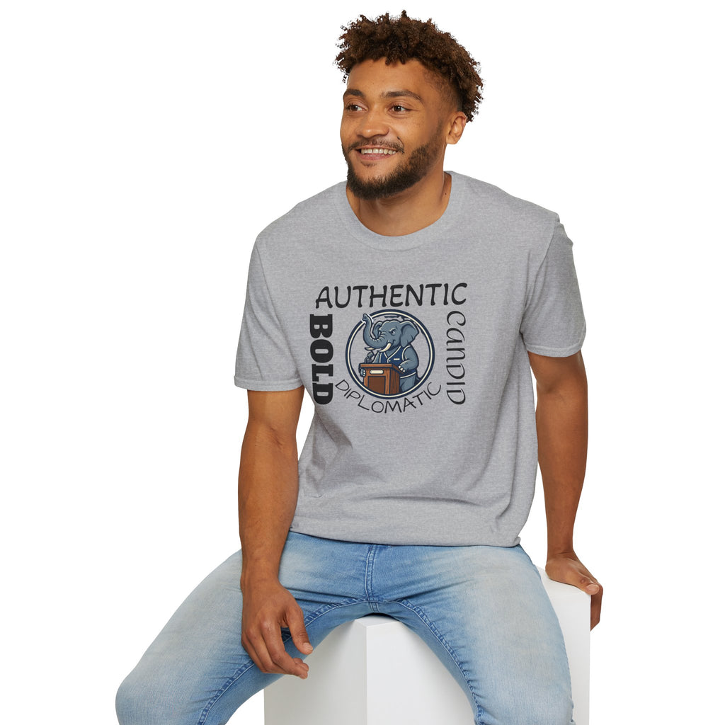 TALKING ELEPHANT Unisex Soft style T-Shirt