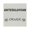 Antediluvian Driver Funny Slow & Steady Car Magnet – Gray