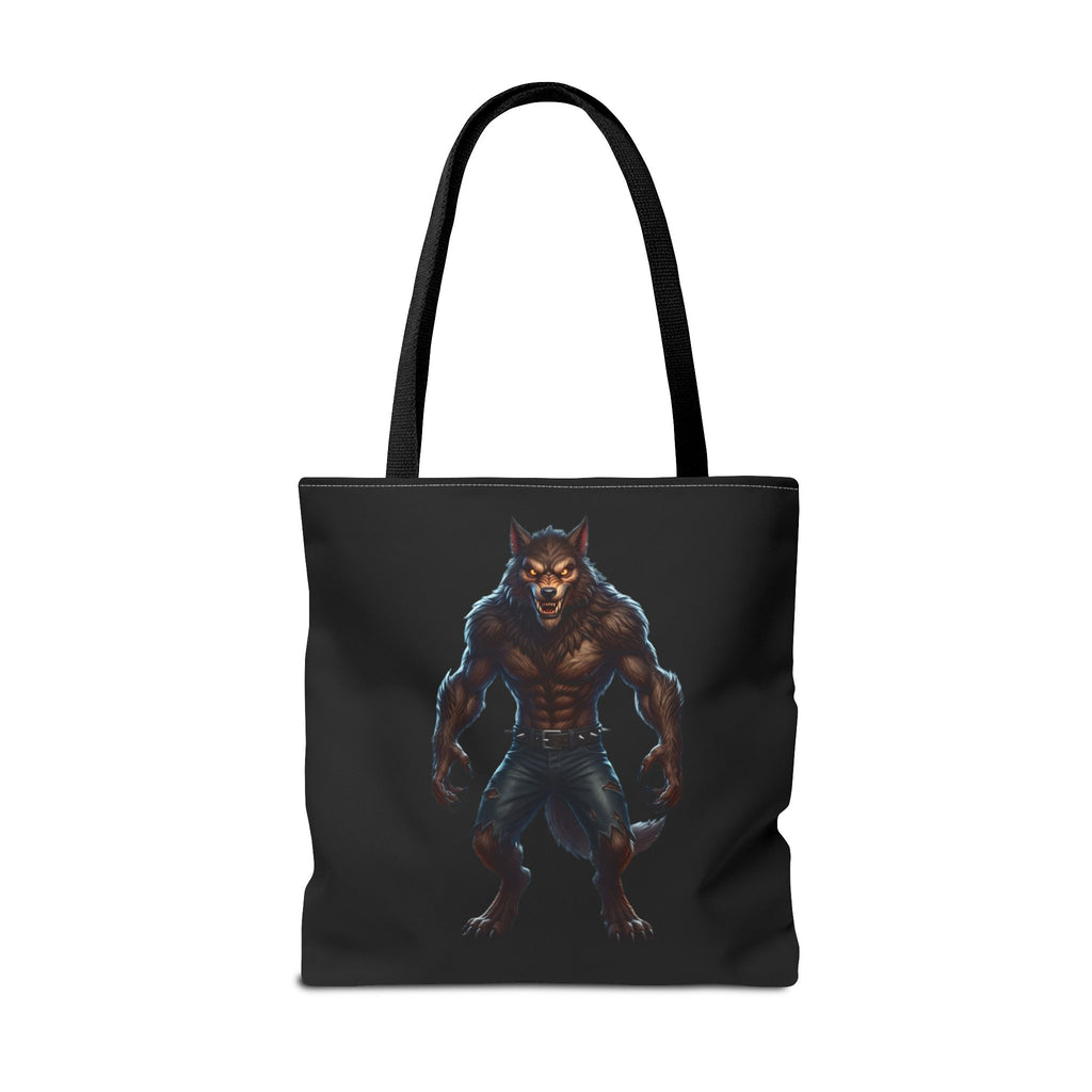 Werewolf Tote Bag — Dark Fantasy Creature Shopper
