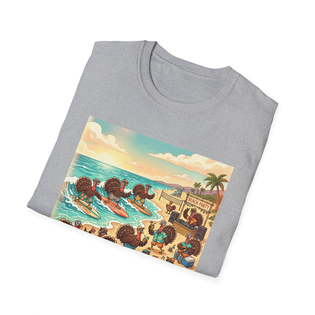 Tropical Beach Party T-Shirt – Colorful Summer Vacation Design