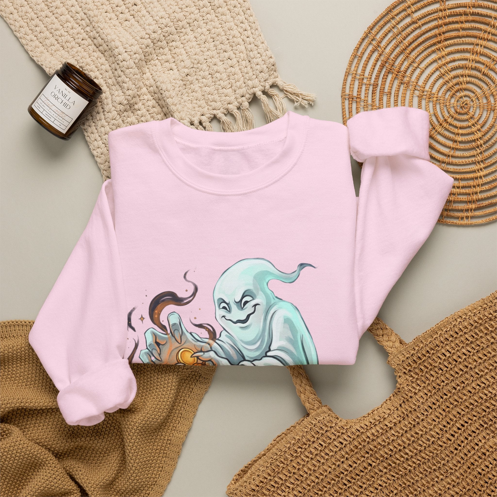 Ghost Portal Halloween Unisex Heavy Blend Crewneck Sweatshirt