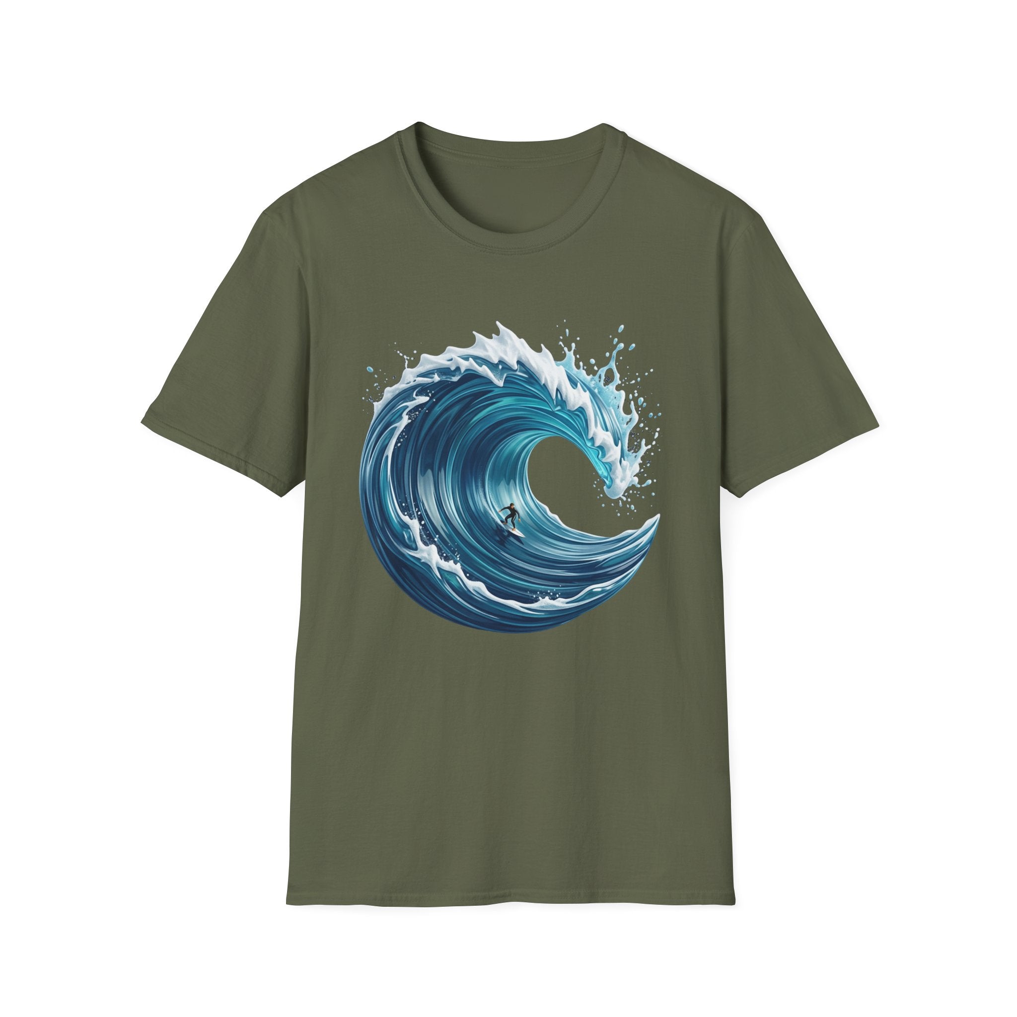 Ocean Wave T-Shirt — Coastal Surf Graphic Tee