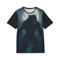 Werewolf Moon Men's Jersey – Full Moon Horror Graphic Tee