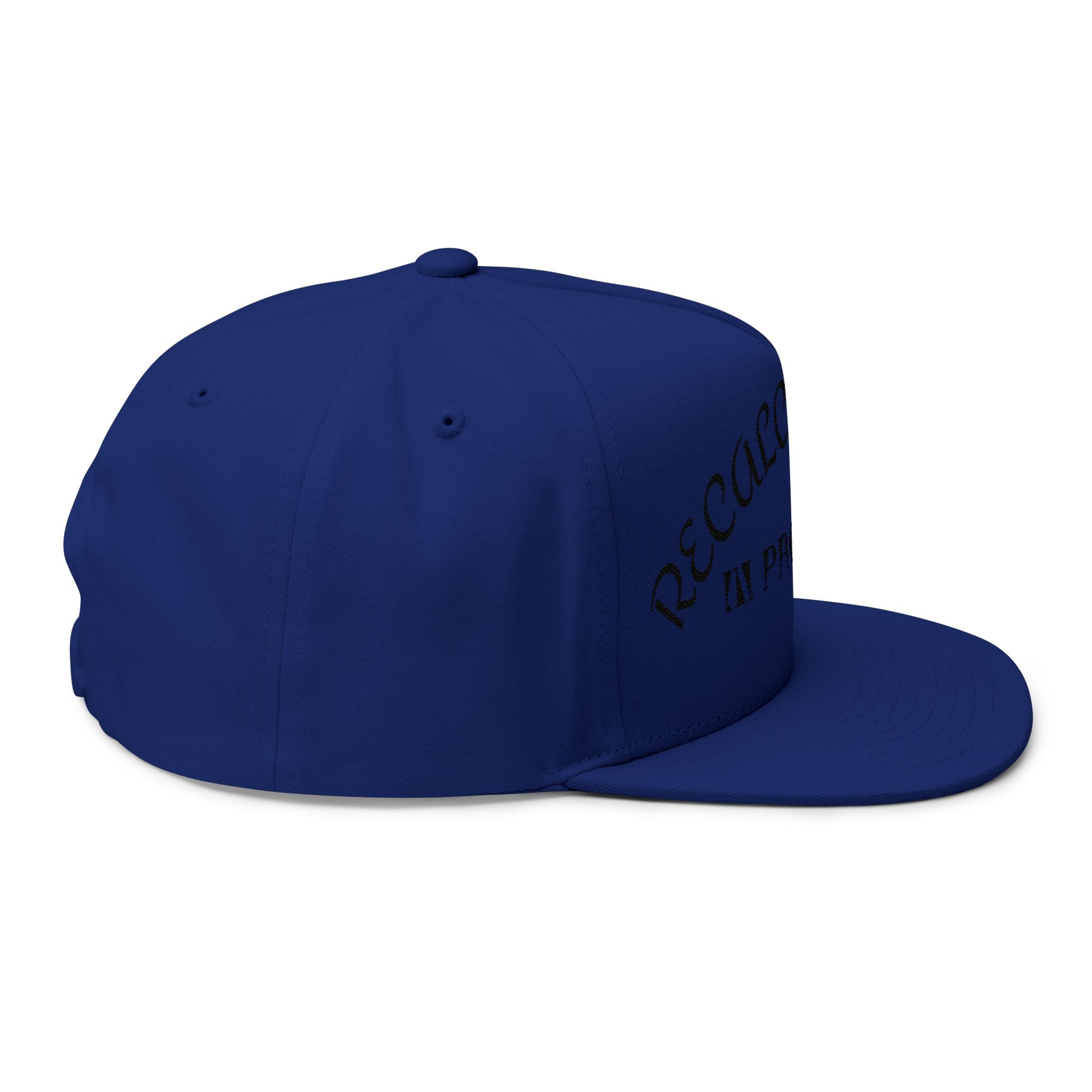 RECALCITRANCE Flat Bill Cap (Embroidery)