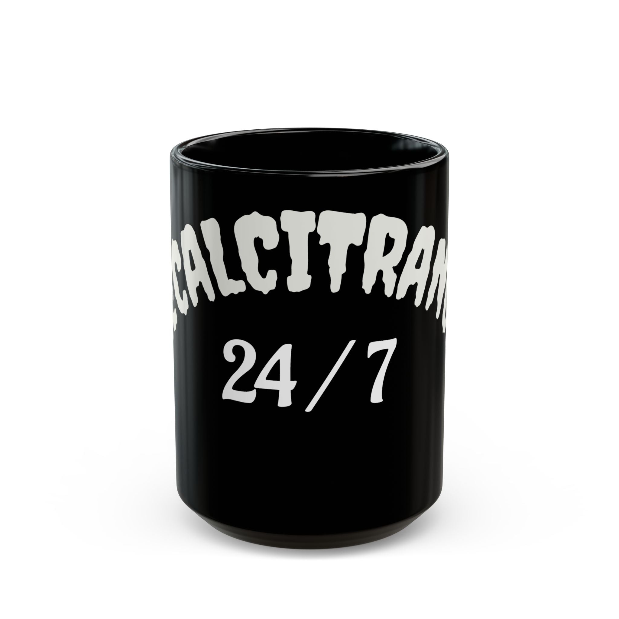 RECALCITRANCE Black Mug (11oz, 15oz)