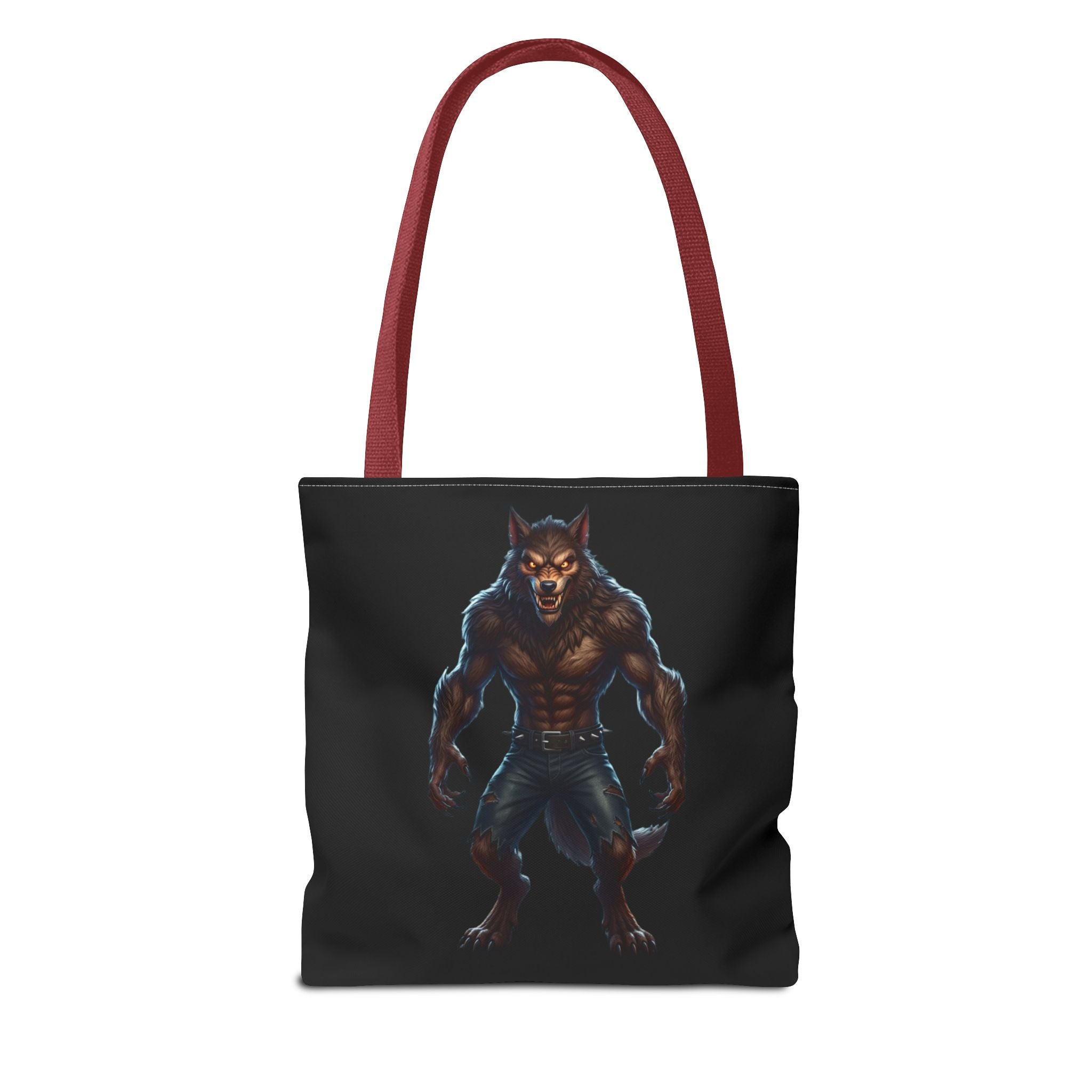 Werewolf Tote Bag — Dark Fantasy Creature Shopper