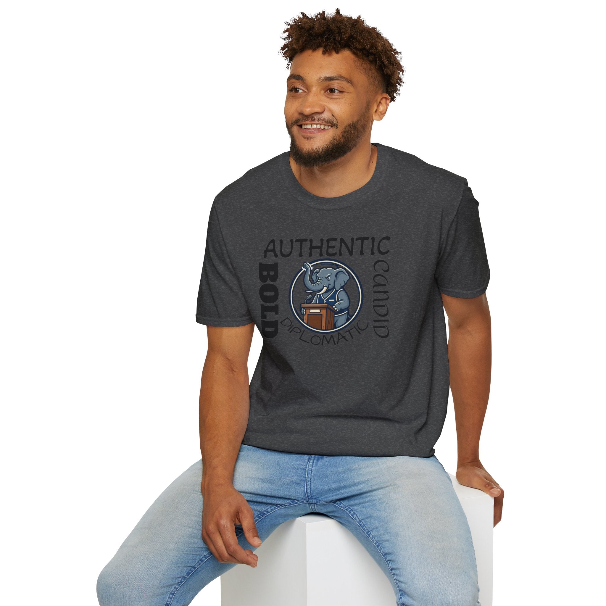TALKING ELEPHANT Unisex Soft style T-Shirt