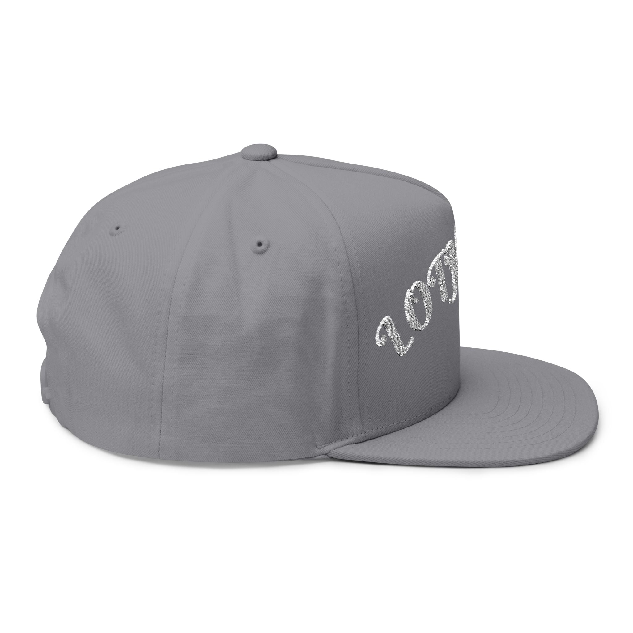 Flat Bill Cap (Embroidery)