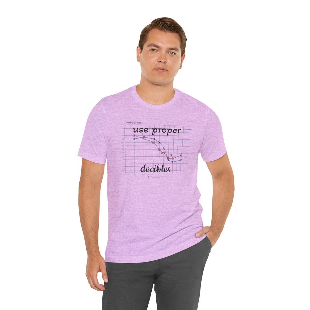 DECIBEL METER Jersey Short Sleeve Tee