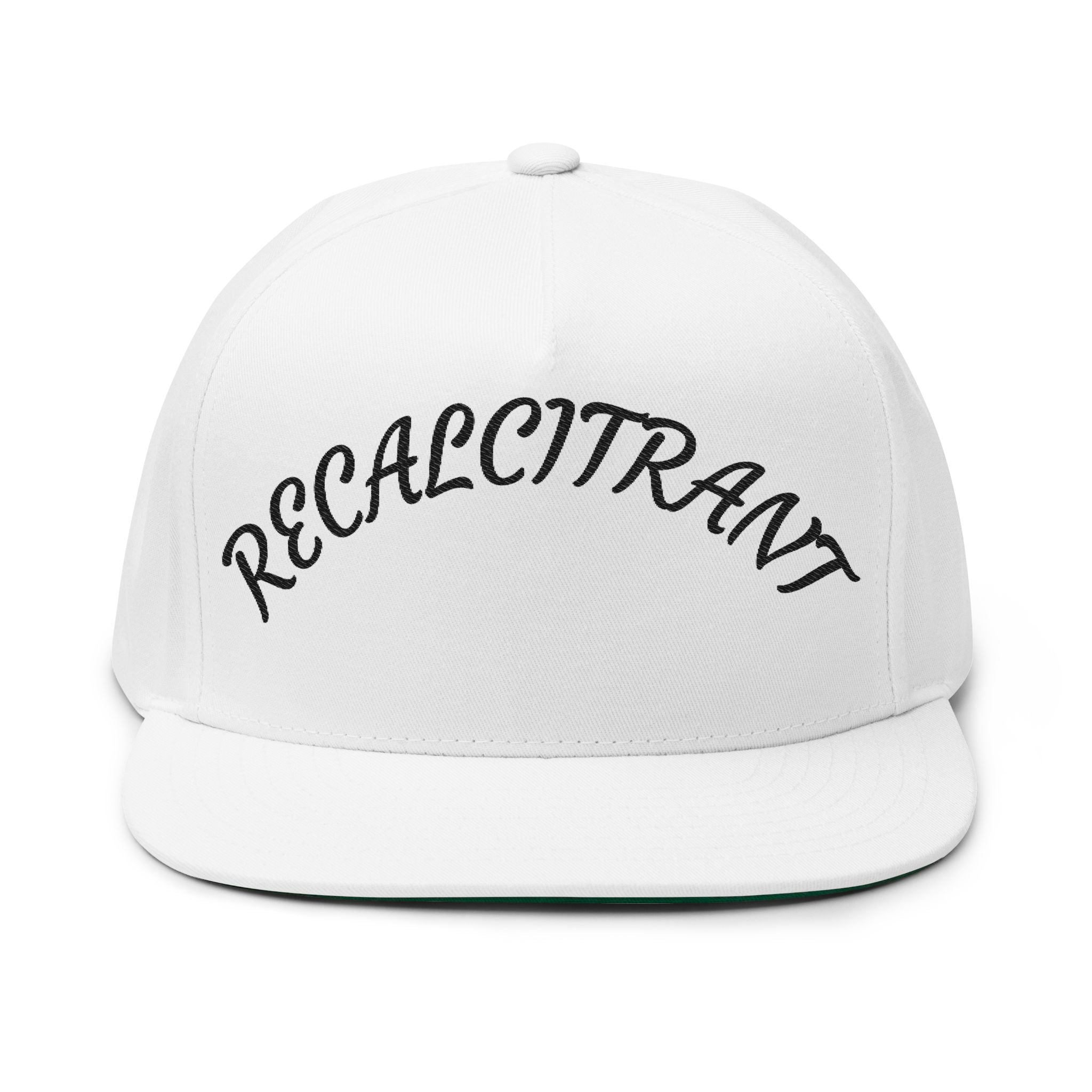 Flat Bill Cap (Embroidery)