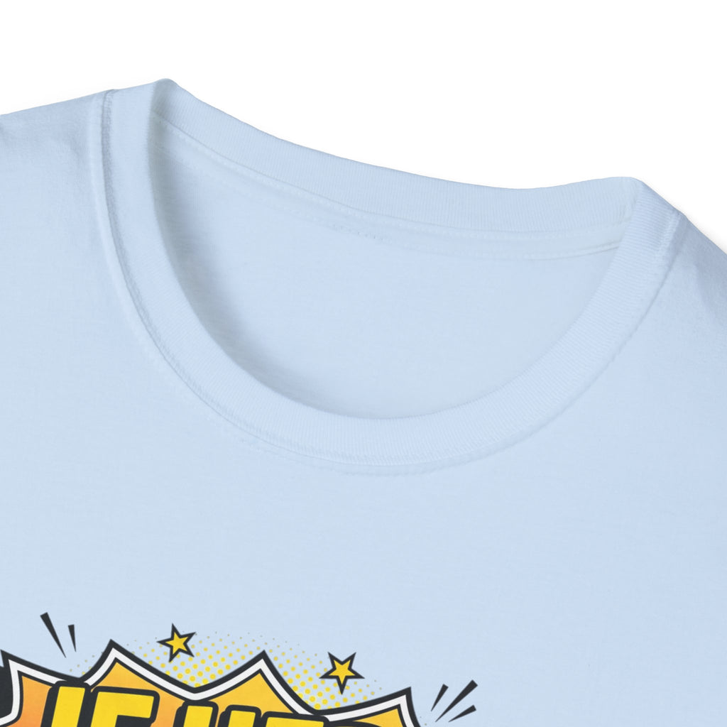 Graphic T-Shirt — "If I’m Here Where We Are, Where Is Here?" Pop Art Quote Tee