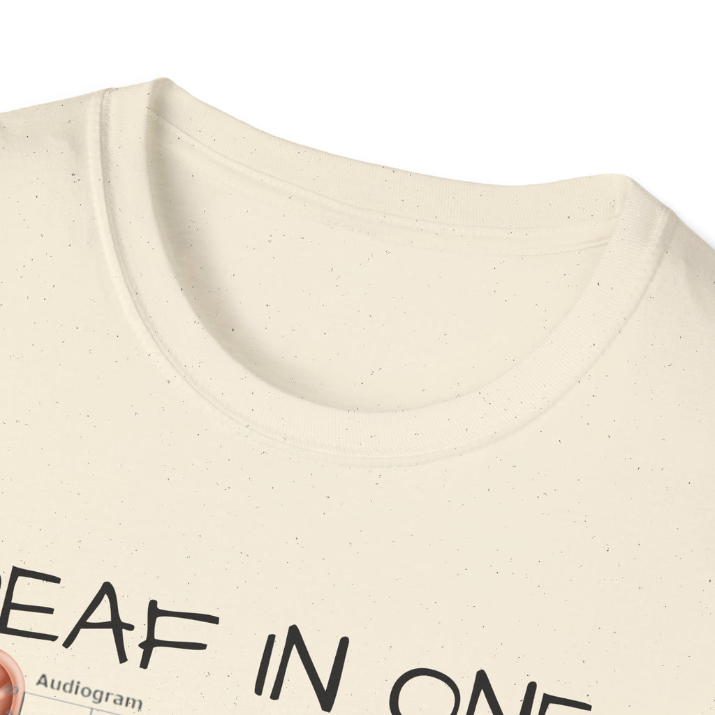 DEAF IN ONE EAR CANT HEAR OUT THE OTHER