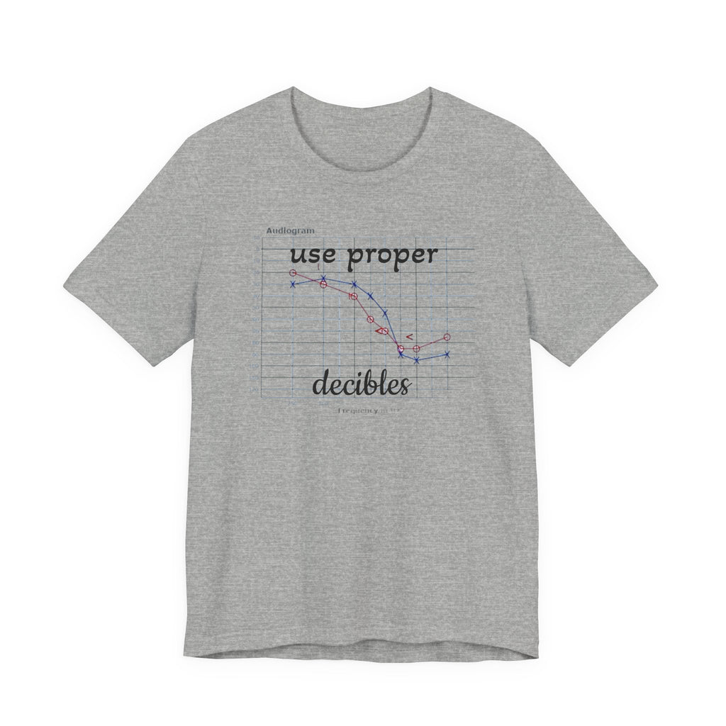 DECIBEL METER Jersey Short Sleeve Tee