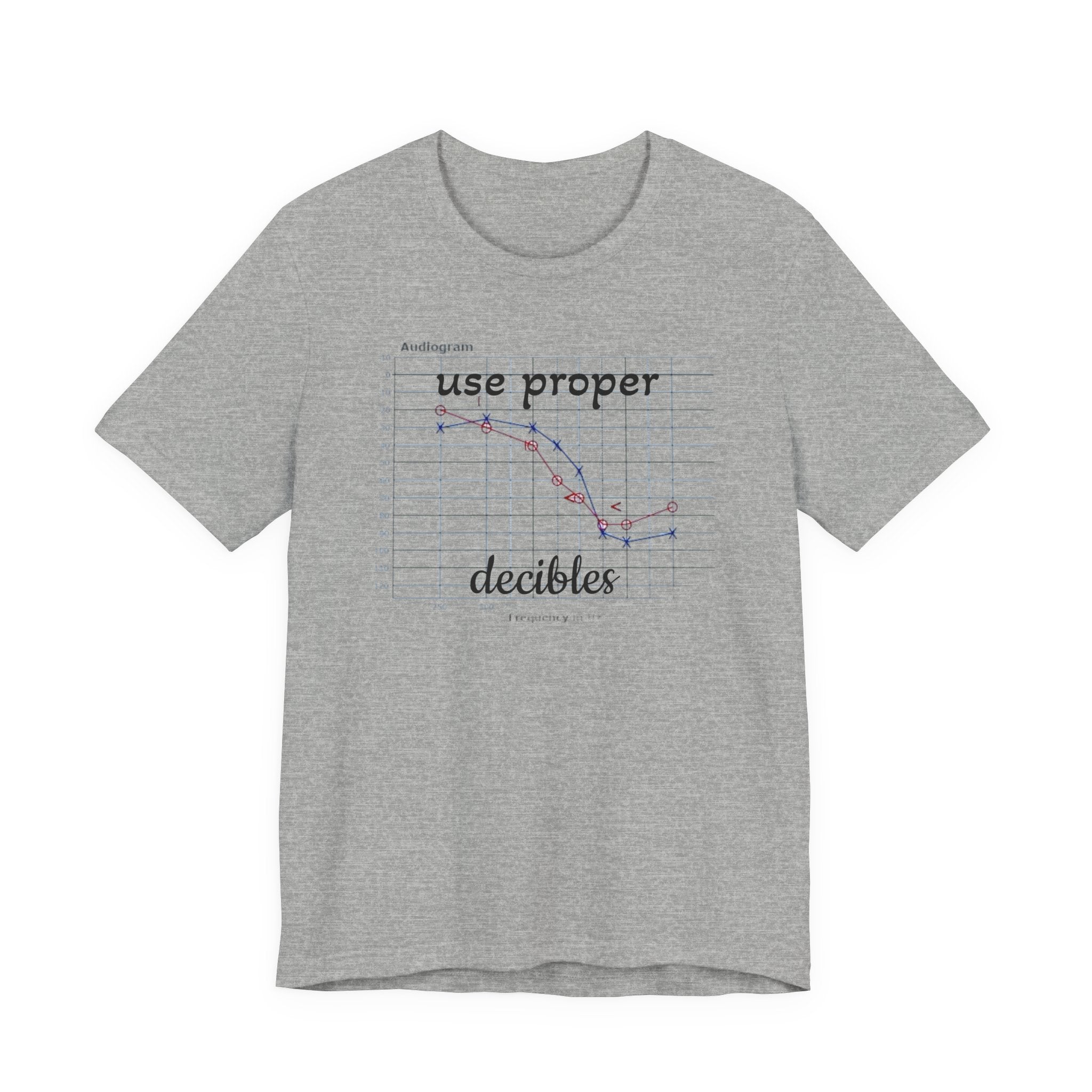 DECIBEL METER Jersey Short Sleeve Tee
