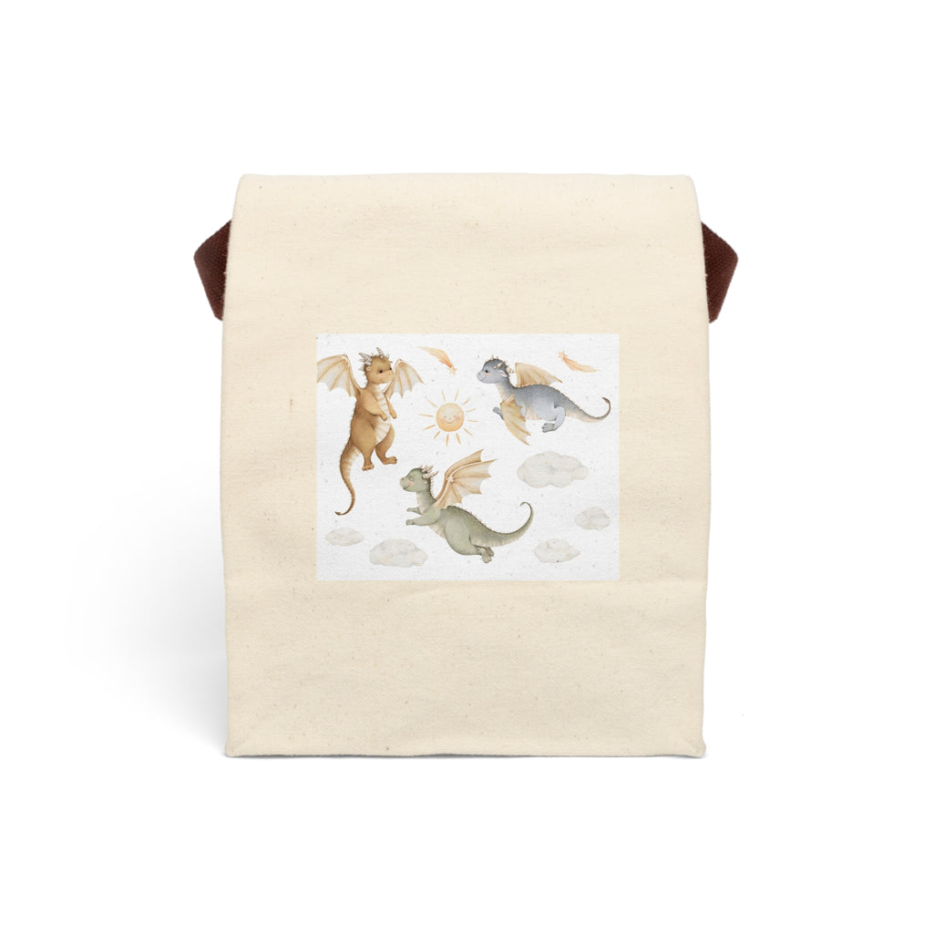 DRAGONS Canvas Lunch Bag With Strap